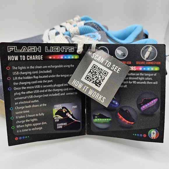 Flash lights sneakers shoes - Picture 3 of 7